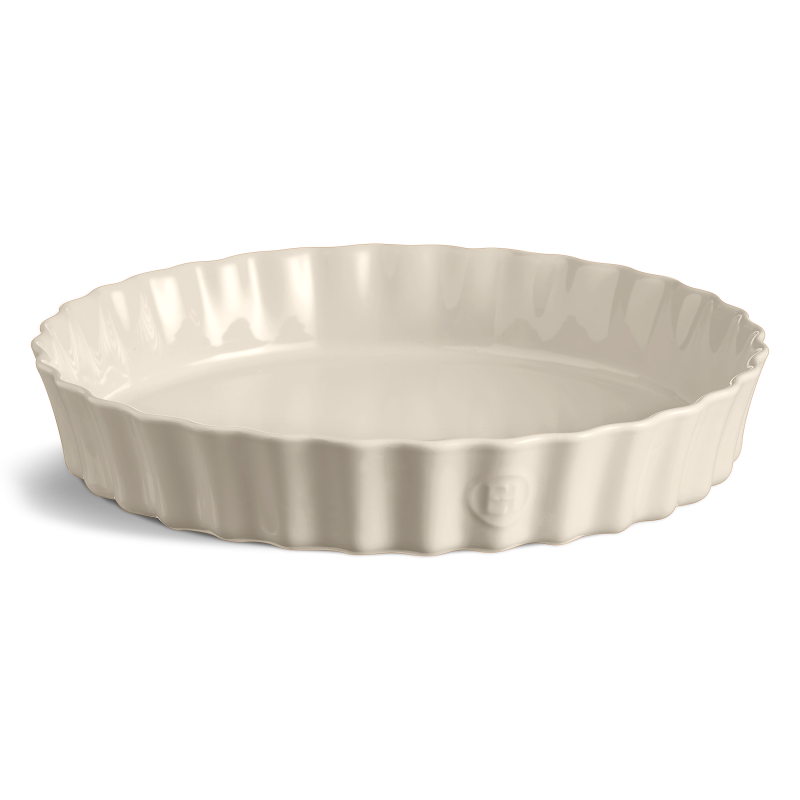 Форма для запекания 2800 мл. d=320 мм. h=55 мм. молочная керам Emile Henry /1/3/