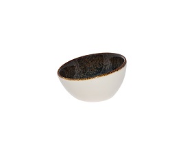 Соусник  60 мл. d=80 мм. h=30/46 мм. скошенный край Тиерра, форма Ванто Bonna /1/24/3456