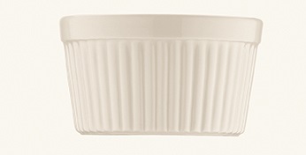 Форма для запекания   500 мл. d=140 мм. (рамекин) Белый, форма Оптива Bonna /1/24/432/