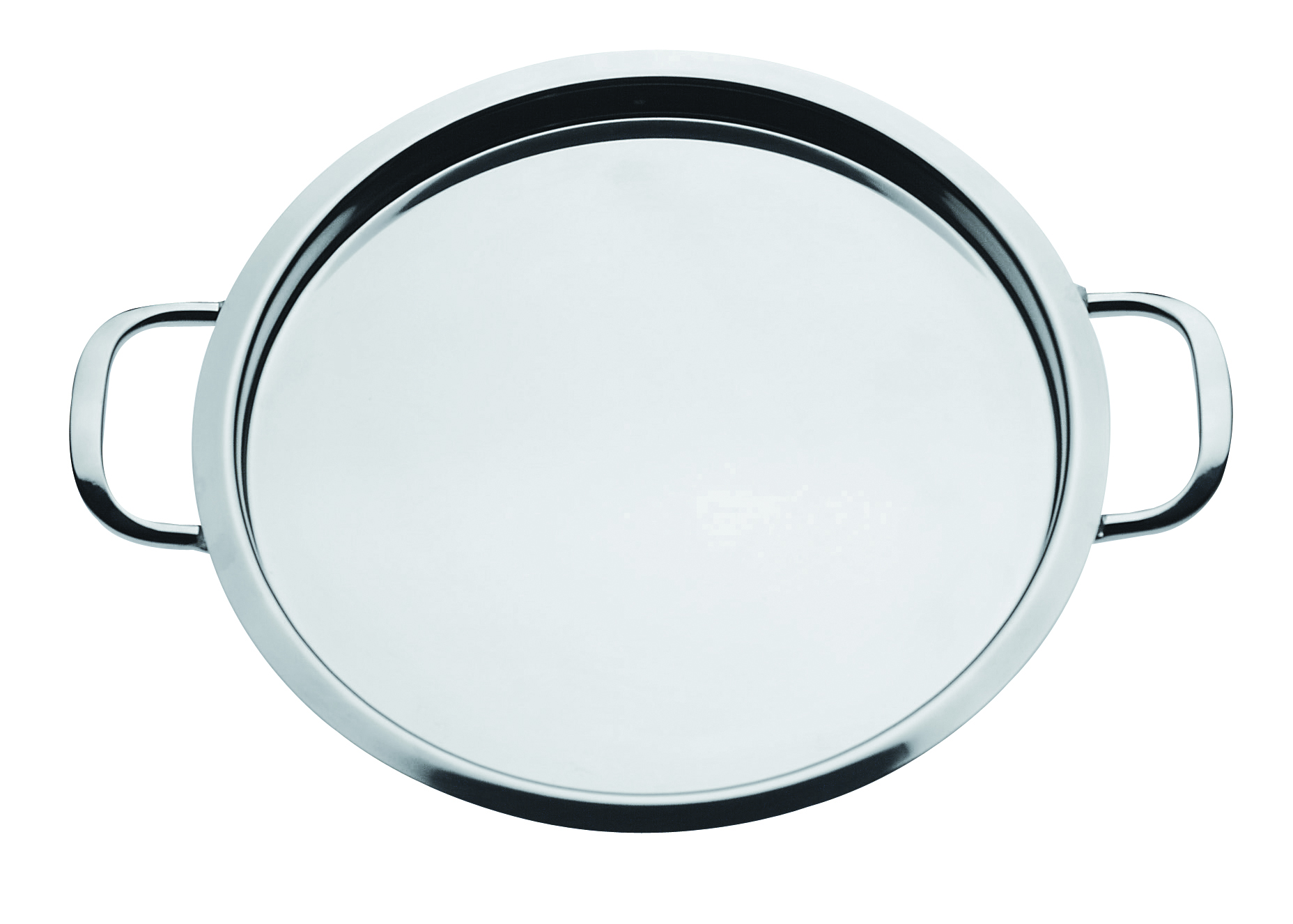 Поднос для подачи d=38 см. нерж. с ручками Abert /1/ ВДОХНОВЕНИЕ