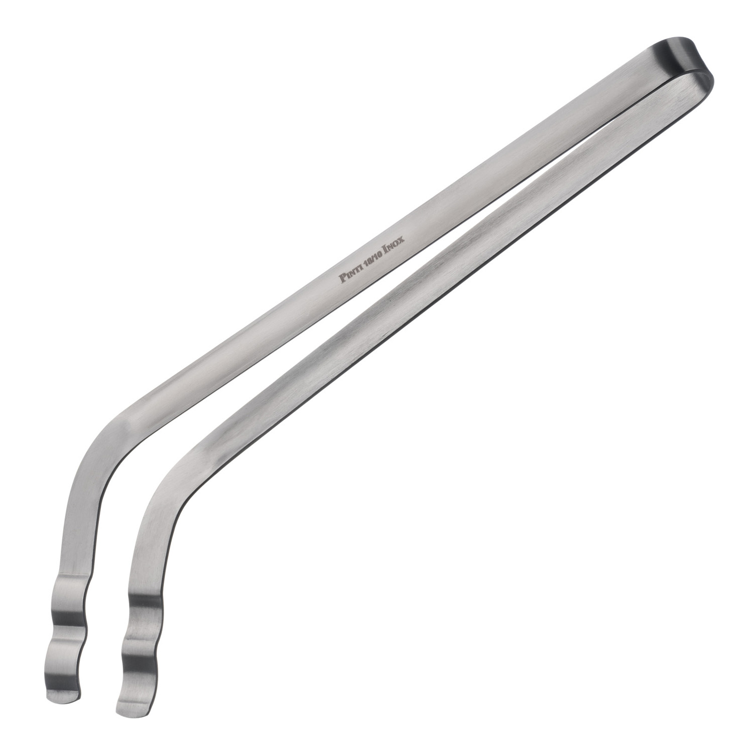 Щипцы (пинцет) 34 см. изогнутые нерж. Pinti /1/