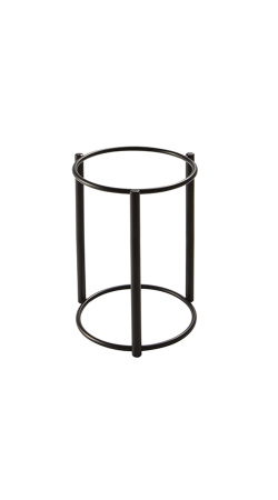 Подставка для фуршетных блюд d=19 см, h=25 см. черная Abert /1/12/ ВДОХНОВЕНИЕ