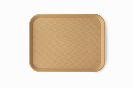 Поднос 34,5*26,5 см. бежевый поверхность классик (106) MGprof /1/10/ 