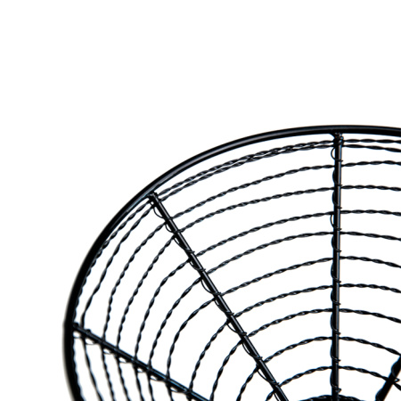 Корзинка для подачи коническая d=230 мм. h=125 мм. 1700 мл. кованное железо, черная MGsteel /1/24/ АКЦИЯ