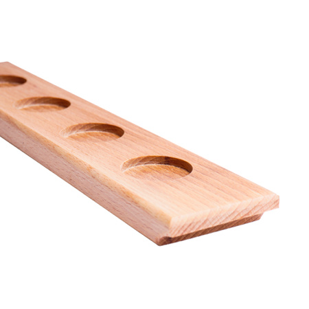 Доска для подачи прямоуг. 400*80*20 мм. бук /1/