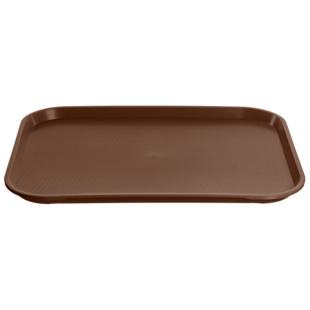 Поднос 44,5*34,5 см. темно-коричневый поверхность классик (167) MGprof /1/10/ АКЦИЯ