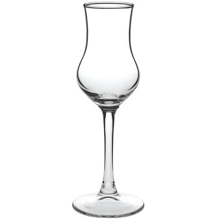 Рюмка для граппы 95 мл. d=64 мм. h=180 мм. с меткой на 50 мл, Турция /1/6/24/ АКЦИЯ