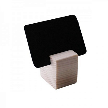 Держатель для ценников и табличек   3*4 см. h=4 см. дерев. /1/