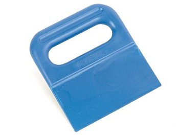 Скребок (разделитель для теста) h=14,5 см. раб.часть 13,3*7 см. пластик. Gimetal /1/6/