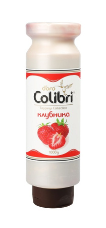 Топпинг "Клубника" 1 кг Золотая Колибри /1/6/
