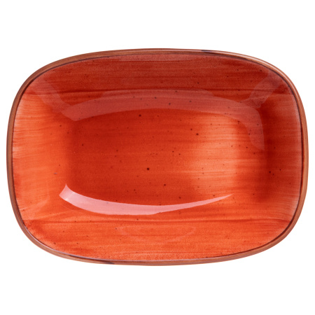 Салатник 140*100 мм. 160 мл. h=35 мм., касалетка Терракота, форма Гурмэ Bonna /1/12/2040/