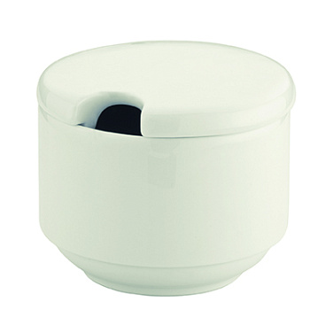 Сахарница 130 мл. d=70 мм. Белый, форма Банкет Bonna /1/12/1080/