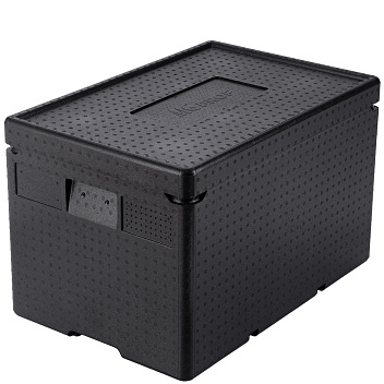 Термоконтейнер  58 л. 600*400*390 мм. для гастроем. h=200 мм. (-40°C до +110°C), плотность 60кг/м3, п/п MGprof /1/2/