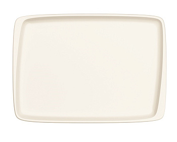 Блюдо прямоуг. 230*160 мм. Белый, форма Мув 2 Чойc Bonna /1/12/