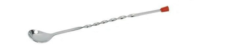 Ложка барменская с красн. кнопкой 30 см. нерж. MGsteel /1/288/ 