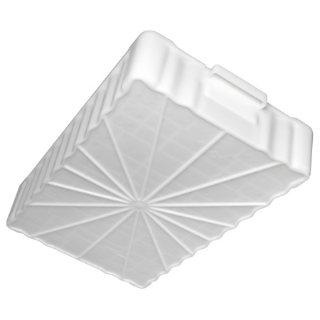 Ящик 788*470*138 мм. для рыбы прямой сплошной, -30°C /+60°C, белый (213) /1/40/ АКЦИЯ