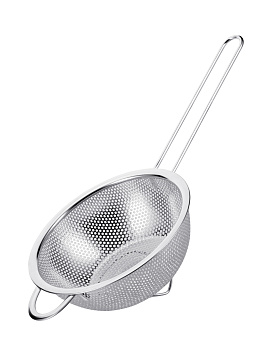 Дуршлаг d=190 мм. 1,5 л. h=100 мм. нерж. с длинной ручкой /1/60/