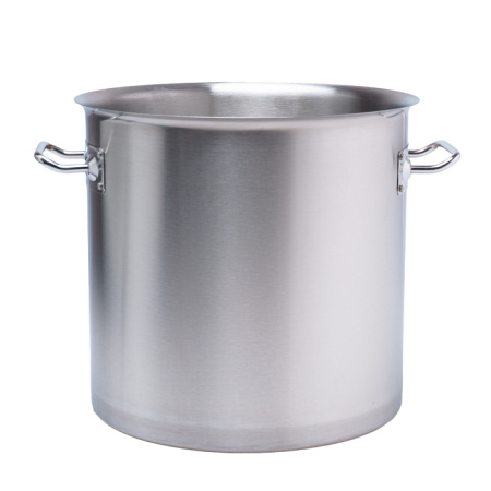 Котел 20 л. нерж. d=30 см. h=30 см. тройное дно с крышк. (индукция) MGsteel /1/