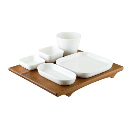 Соусник  70 мл. 75*75 мм. h=30 мм. Белый Bonna /1/12/462/