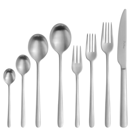 Вилка для торта Скай Сатин 18/10  4 мм 15,8 см. Pinti /12/