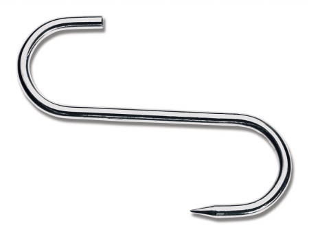 Крюк для мяса S-образный l=12 см. d=3,5 см. (50 кг) Icel /1/