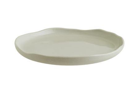 Тарелка d=210 мм. Оливковый, форма Крас волнистый край Bonna /1/6/720