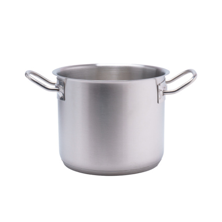 Кастрюля  2,8 л. нерж. d=18 см. h=10 см. тройное дно с крышк. (индукция) MGsteel /1/