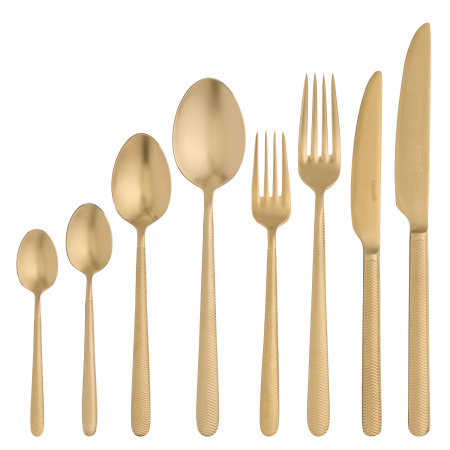 Вилка десертная Иллюзион Золотая 18/10  2,5 мм 17 см. Bonna /12/ ВДОХНОВЕНИЕ