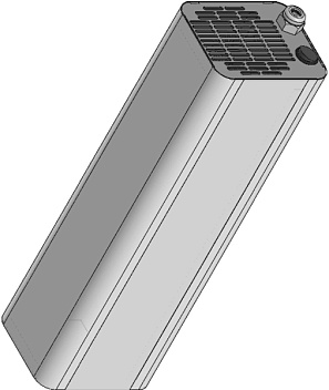 Рециркулятор-облучатель бактерицидный РУФ-1.1.8 нерж. сталь