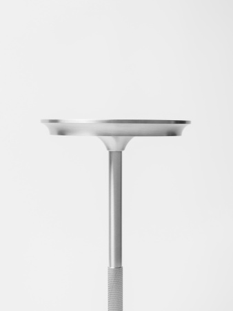 Лампа настольная d=13 см. h=27,5 см. 3 цвета, сенсорная регулировка яркости, алюм., серебристая LED HIGH-TECH MGline /1/20/ ВДОХНОВЕНИЕ