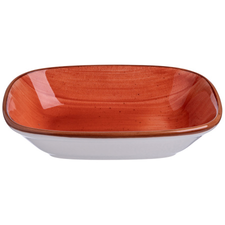 Салатник 140*100 мм. 160 мл. h=35 мм., касалетка Терракота, форма Гурмэ Bonna /1/12/2040/