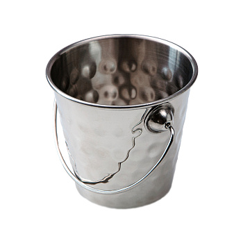 Ведерко для подачи  d=90/60 мм. h=90 мм. 350 мл. нерж. MGsteel /1/72/