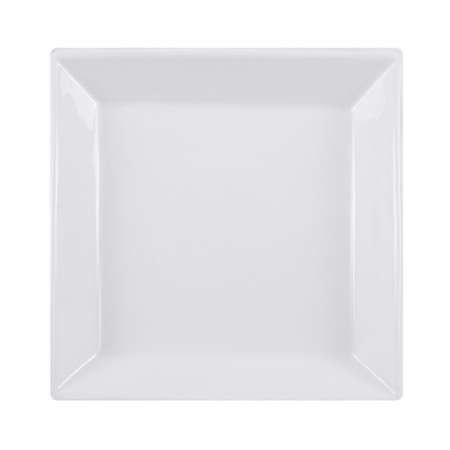 Тарелка квадр. 110*110 мм. Белый Ариан /1/12/ АКЦИЯ